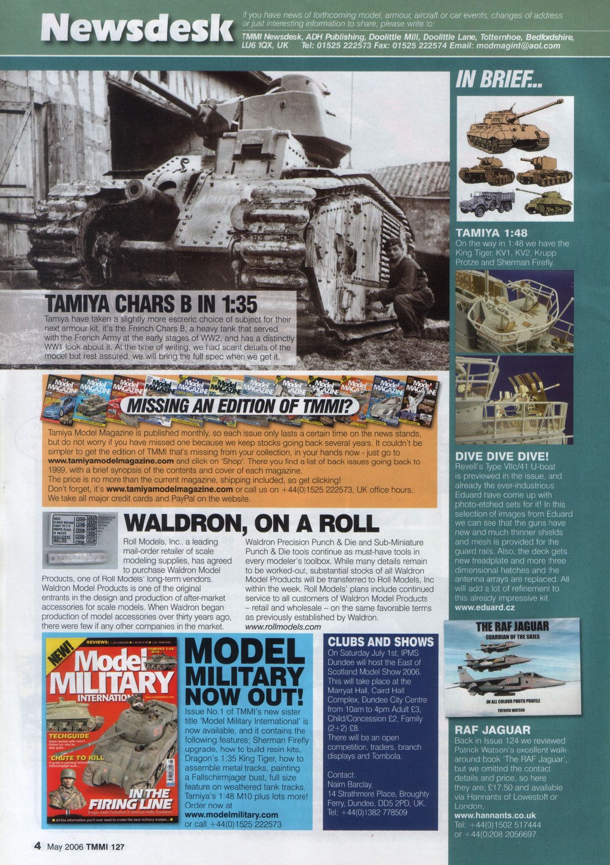 Tamiya Model Magazine 127 (2006-05)